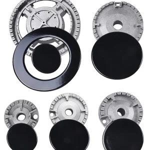 Cooker Hat Set Oven Gas Hob Burner Crown Flame Cap For Kitchen For SABAF Stove Handles Lid Kit For Gas Stove Burners - A