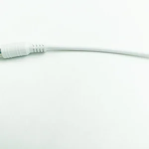 1/5/10 Pcs 5.5x2.1mm DC Male Female Power Plug Cable Wire Jack Adapter Connector for CCTV Single Color 3528 5050 LED Tape Light - 1 Male white