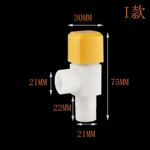 Garden Balcony Water Tap 1/2" Male Thread Wall Mount Washing Machine Faucet Plastic Water Hose Quick Connector - J