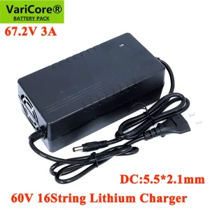 12V 24V 36V 48V60v 3 Series 6 Series 7 Series 10 Series 13 String 16s 18650 Lithium Battery Charger 12.6V 29.4V DC 5.5*2.1mm