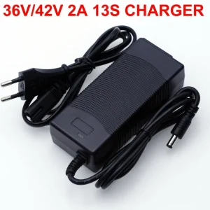 12V 24V 36V 48V60v 3 Series 6 Series 7 Series 10 Series 13 String 16s 18650 Lithium Battery Charger 12.6V 29.4V DC 5.5*2.1mm